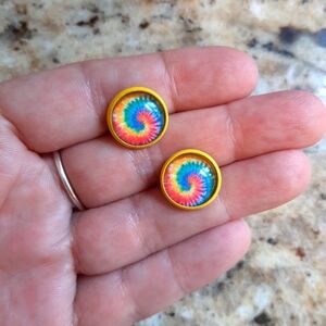 💥💥 Sale 💥💥 Tie Dye Stud Earrings